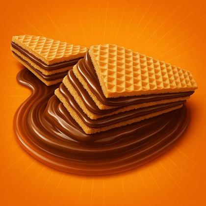 Imagem de Biscoito Wafer Maxi Bauducco Chocolate 104g