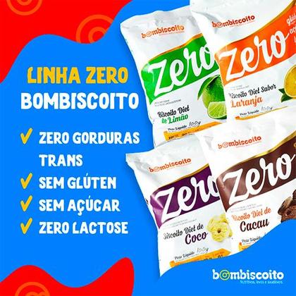 Imagem de Biscoito Zero Lactose Coco BomBiscoito Diet 100g