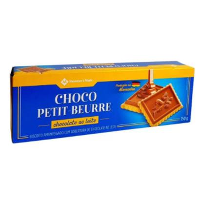 Imagem de Biscoitos Cobertos De Chocolate Ao Leite Petit Beurre Kit 3