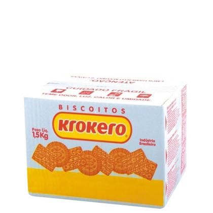 Imagem de Biscoitos Krokero Coco Ou Leite 1,5kg - Escolha o sabor