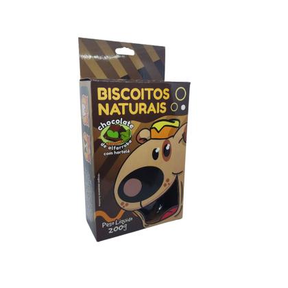 Imagem de BISCOITOS NATURAIS PARA CÃES SABOR ALFARROBA COM HORTELÃ PESO LIQ.:  200 g
