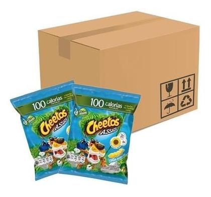 Imagem de Biscoitos Salgadinhos Cheetos Requeijão Caixa C/ 10 De 20g