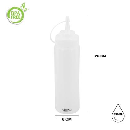 Imagem de Bisnaga Flexível Profissional de 350ml Weck