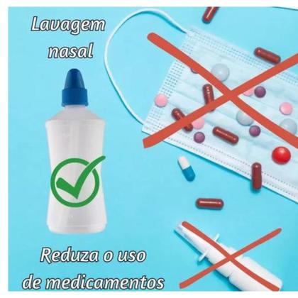 Imagem de Bisnaga Higienizadora Nasal Lavador Lavagem Nariz - 250ml