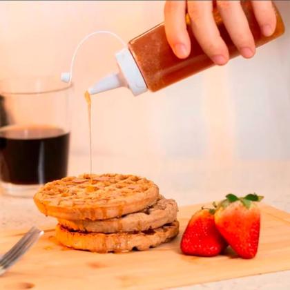 Imagem de Bisnaga Transparente Tubo Bico Fino Plastico 250ml