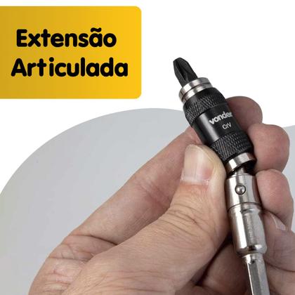 Imagem de Bits e Ponteiras Com Extensão Magnética 10 Peças Vonder