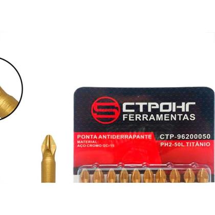 Imagem de Bits Phillips Ctp Titanio 2X50Mm C/10