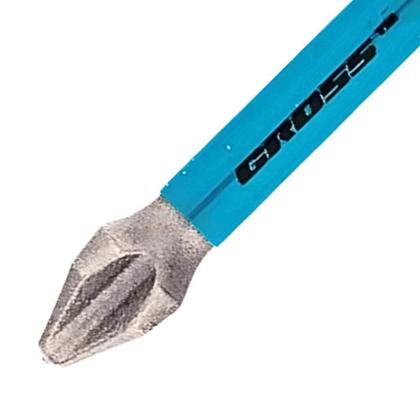 Imagem de Bits Phillips de Torção 1/4 x 1/4 POL 50 mm PH2 com 2 Peças GROSS