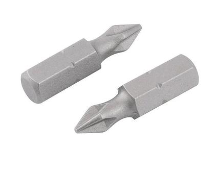 Imagem de Bits Ponta Conjunto Phillips Vonder S2 1/4 Nº 1 25 mm Cartela c/2 Peças Alta Durabilidade