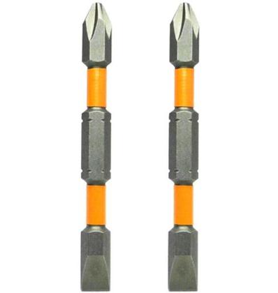 Imagem de Bits Pontas Duplas Magnéticas 70 mm. 2 peças Philips e Fenda SQ-4314