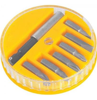 Imagem de Bits Ponteira Crv 7 Peças 1/4 Vonder - Aço Cromo Vanádio