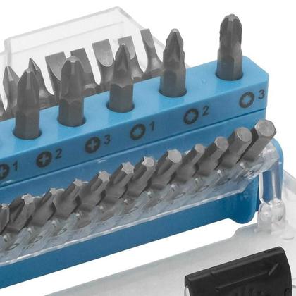 Imagem de Bits Ponteiras para Parafusadeira com 40 Peças G19523AC GAMMA