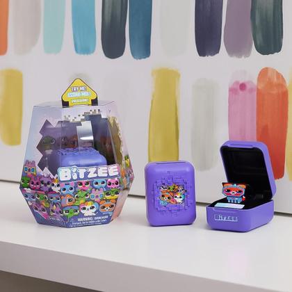 Bitzee Pet Virtual Interativo Sunny Roxo 3800 5+ - Brinquedos