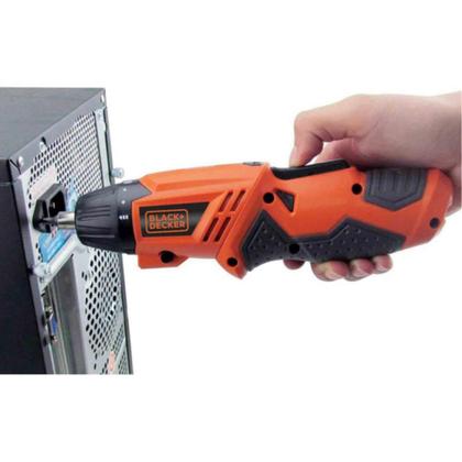 Imagem de Black Decker Parafusadeira, Bateria C/ 16 Acessórios 2 Modos KC4815K Bivolt