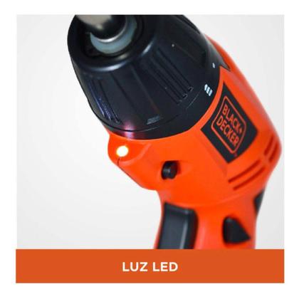 Imagem de Black Decker Parafusadeira, Bateria C/ 16 Acessórios 2 Modos KC4815K Bivolt