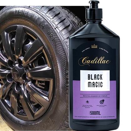 Imagem de Black Magic 500ml Pretinho Cadillac + Aplicador de espuma