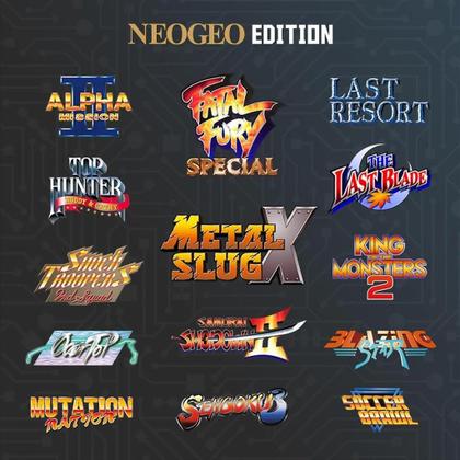Blaze Evercade Neo-Geo Super Pocket 14 Jogos - blaze entertainment