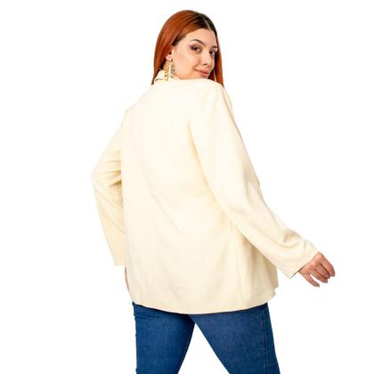 Imagem de Blazer Com Forro Premium De Alfaitaria Plus Size Premium