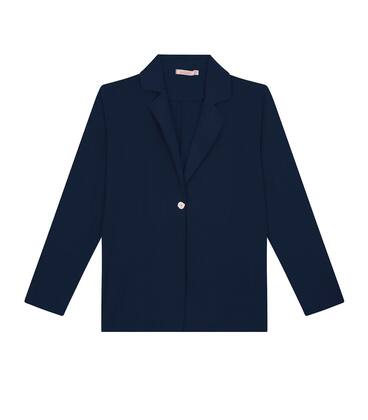 Imagem de Blazer De Linho Strong Feminino Endless Azul