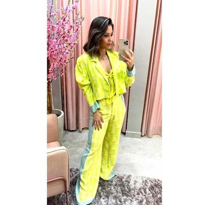 Imagem de Blazer  estampado isy feminino