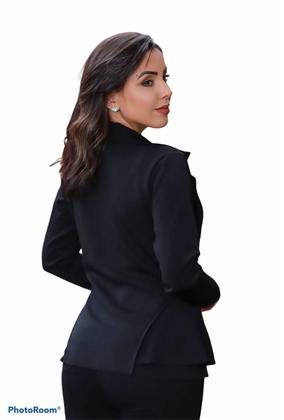 Imagem de Blazer Feminino Acinturado Básico