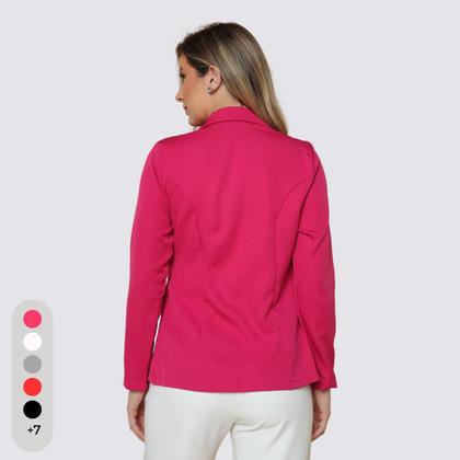 Imagem de Blazer Feminino Alfaiataria Com Botões