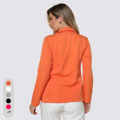 Imagem de Blazer Feminino Alfaiataria Com Botões