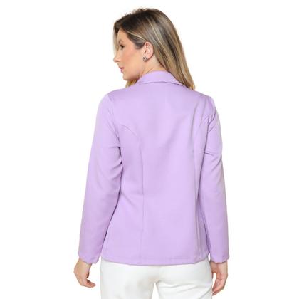 Imagem de Blazer Feminino Alfaiataria Com Botões