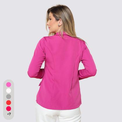 Imagem de Blazer Feminino Alfaiataria Com Botões