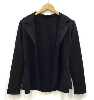 Imagem de Blazer Feminino Básico Liso Moda Evangélica Abafarto