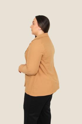 Imagem de Blazer feminino plus size alongado