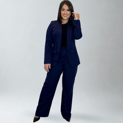 Imagem de Blazer Feminino Social Zra Casaco Terninho Alfaiataria Slim Blogueira Balada Escritório Festa