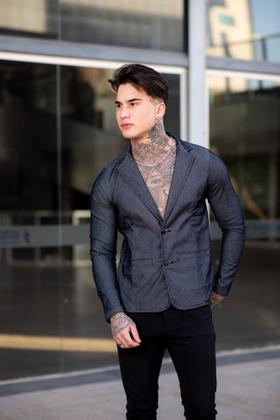 Imagem de blazer masculino fit