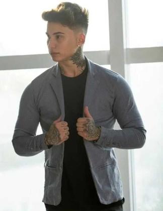 Imagem de blazer masculino fit