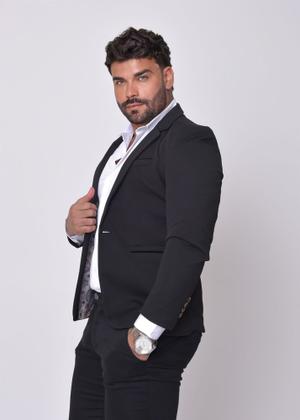 Imagem de Blazer Masculino Jaqueta Casaco Slim Fit Premium Super Luxo pronta entrega Brasil
