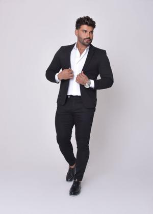 Imagem de Blazer Masculino Jaqueta Casaco Slim Fit Premium Super Luxo pronta entrega Brasil