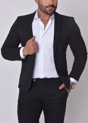 Imagem de Blazer Masculino Jaqueta Casaco Slim Fit Premium Super Luxo pronta entrega Brasil