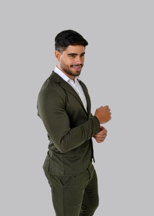 Imagem de Blazer Masculino Slim Esporte Fino Elastano Premium debatt jeans