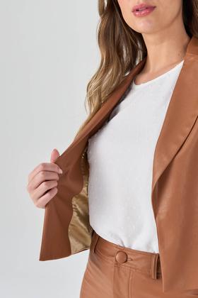 Imagem de Blazer PKS material sintético Caramelo