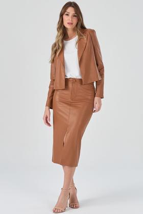 Imagem de Blazer PKS material sintético Caramelo