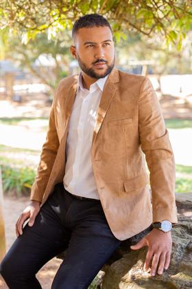 Imagem de Blazer Suede Natural