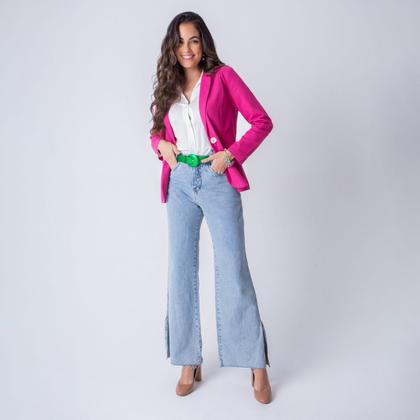 Imagem de Blazer susie com linho feminino