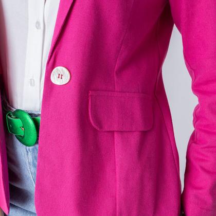 Imagem de Blazer susie com linho feminino