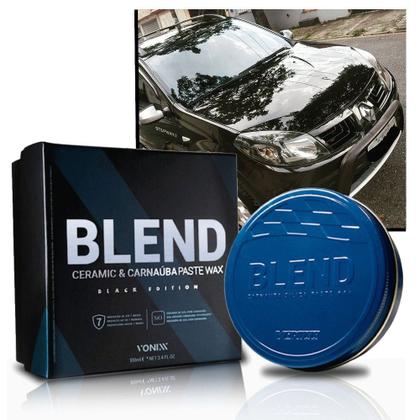 Imagem de  blend black edition ceramic carnaúba paste wax 100ml vonixx