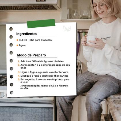 Imagem de Blend - Chá para Diabetes - 100% Natural - Alta Qualidade 