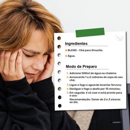 Imagem de Blend - Chá para Sinusite - 100% Natural - Alta Qualidade