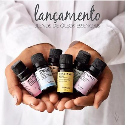 Imagem de Blend Confiança Óleo Essencial Gengibre ylang ylang e laranja doce 10ml Via Aroma