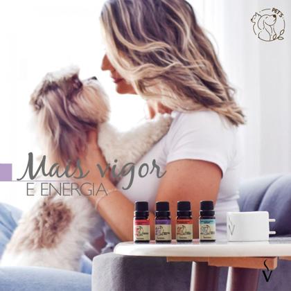 Imagem de Blend De Óleos Essenciais Aromatizador Natural Pets 10ml Via Aroma