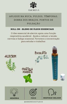 Imagem de Blend de Óleos Essenciais Energia Hortelã, Eucalipto Roll-on 