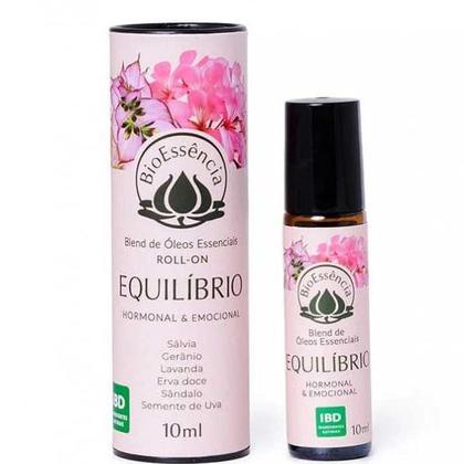 Imagem de Blend Equilíbrio óleos essenciais Bioessência Rollon 10ml